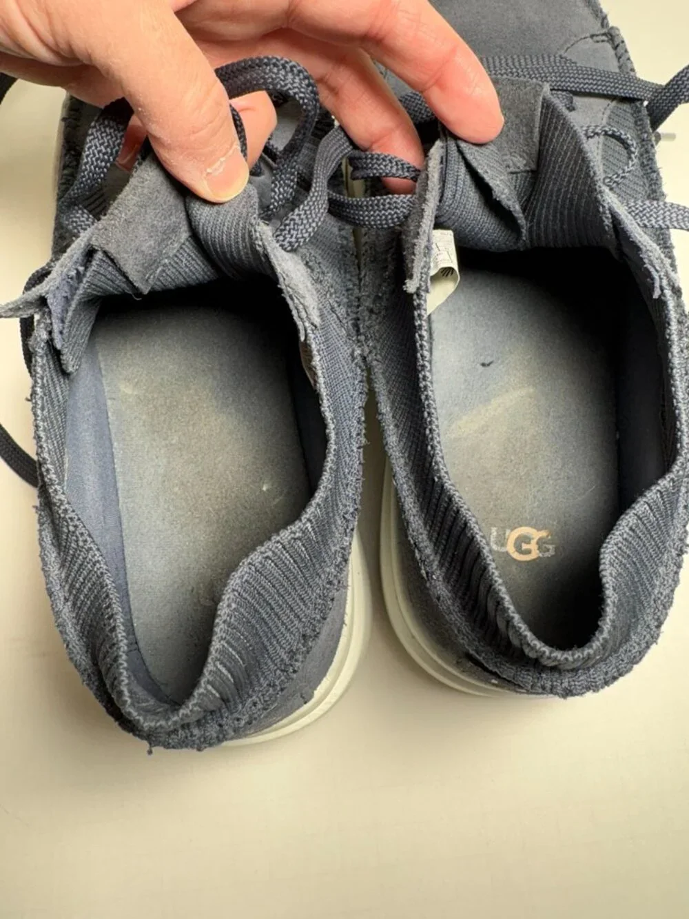 Ugg EZ Duzzit Platform Sneaker – Blue – Size 8.5 - Picture 7 of 16